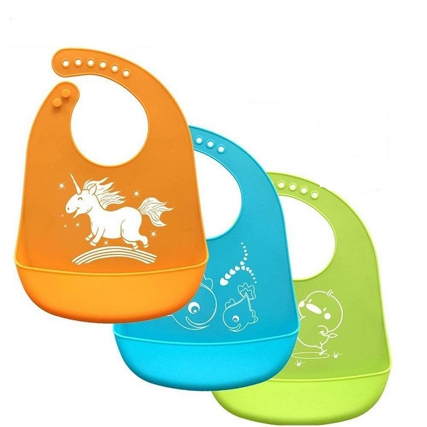 BPA free custom silicone Baby bibs