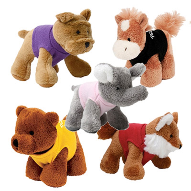 Plush animal toys