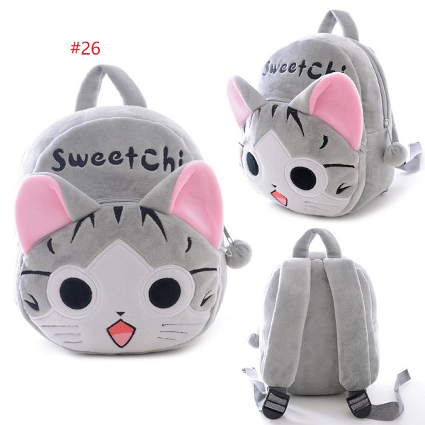 Plush Cartoon Bags Kids Backpack Children School Bags Animal Cute Bags